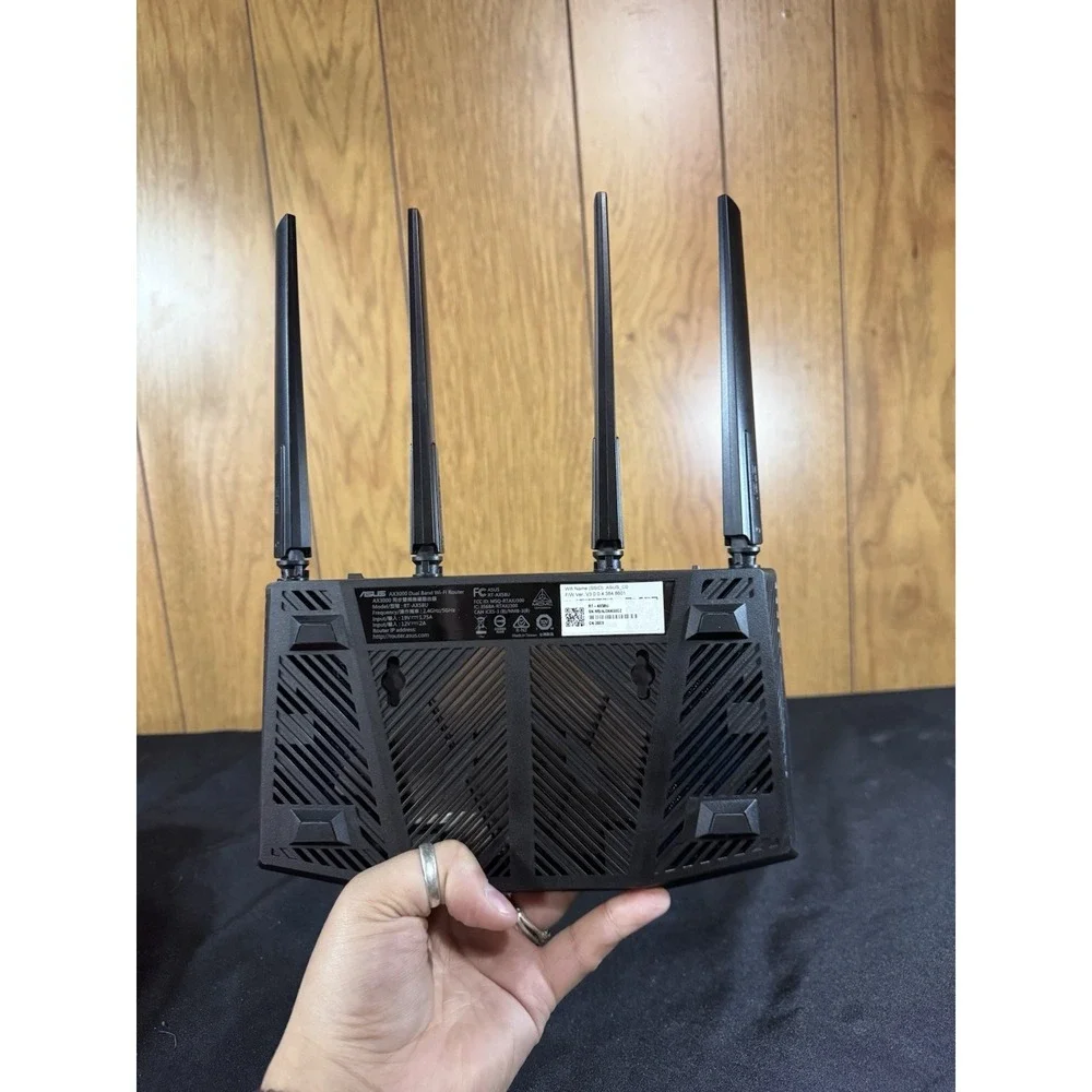 ASUS RT-AX3000 V2 Dual Band Wireless WiFi Router Black - Picture 8 of 9